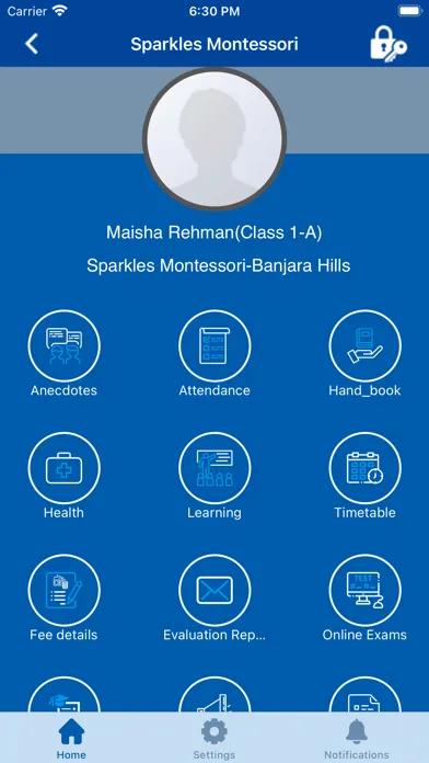 Captures d'écran de Sparkles Montessori