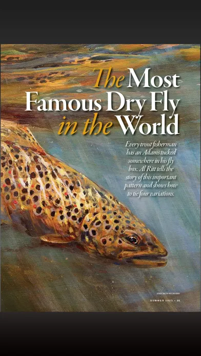 ภาพหน้าจอของ Fly Tyer Magazine