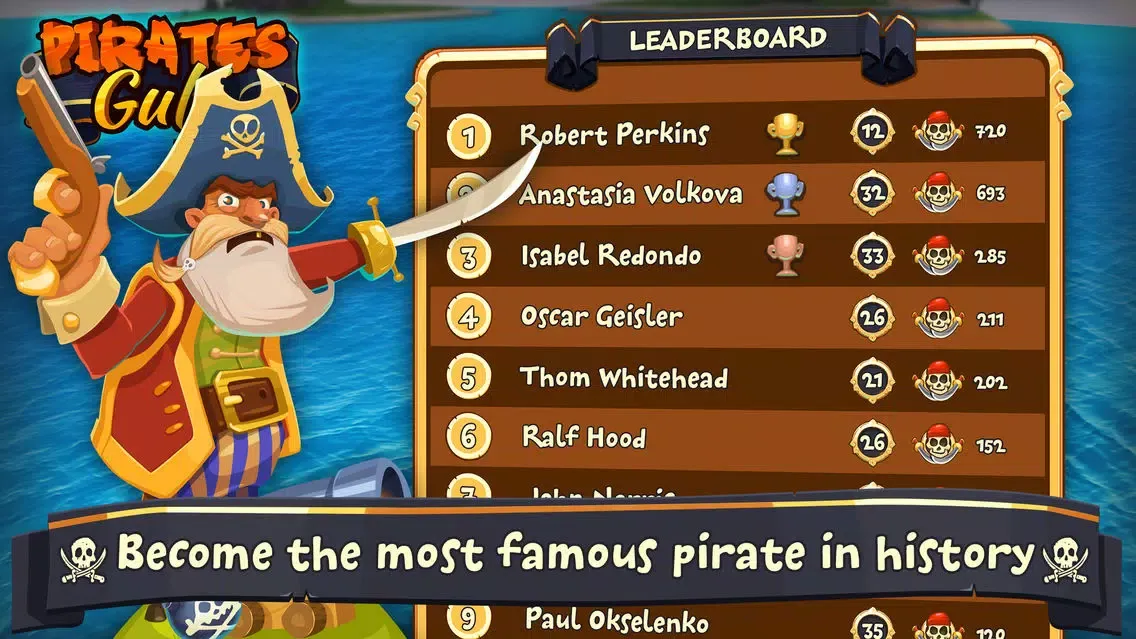 Pirates Gulf سکرین شاٹس