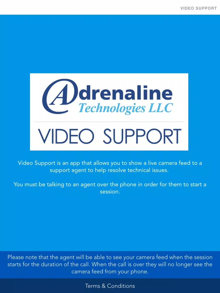 Ảnh chụp màn hình của Adrenaline Video Support iPad 