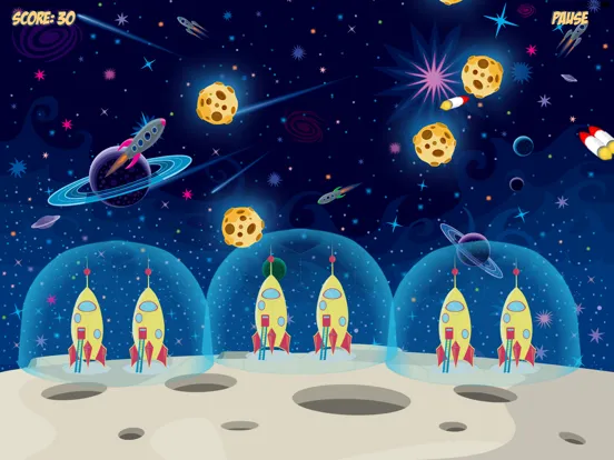 Ảnh chụp màn hình của Moon Defence iPad 