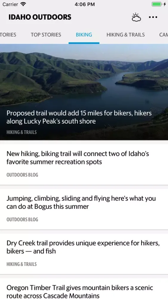 Capturas de pantalla de Idaho Outdoors