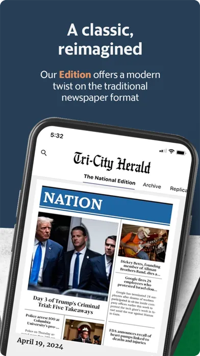 Скриншоты Tri-City Herald News
