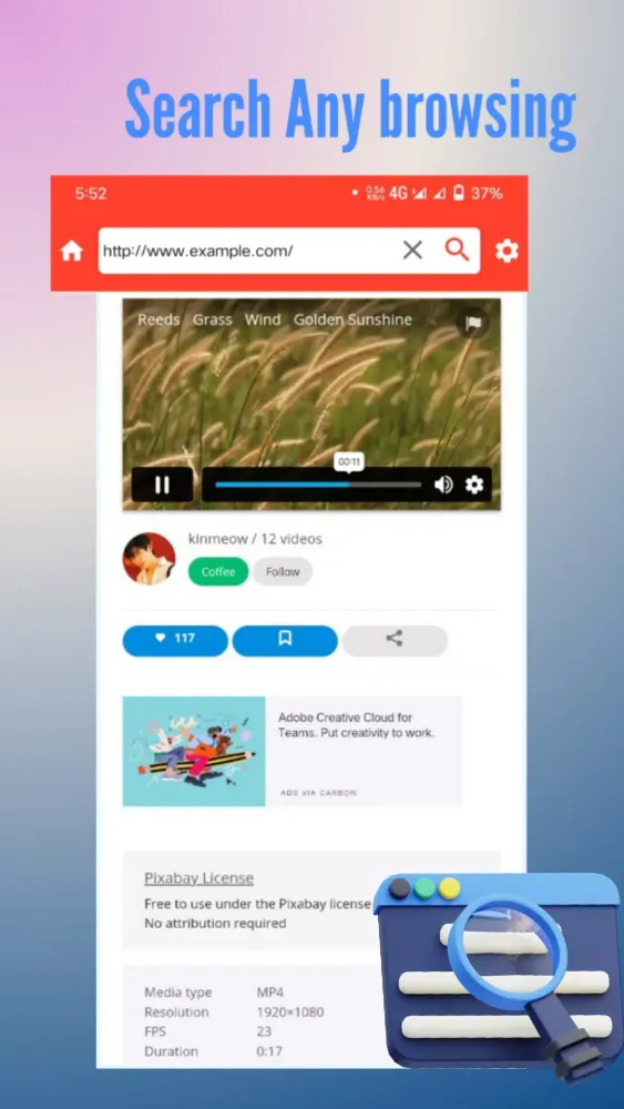Private Browser & Downloader Screenshots