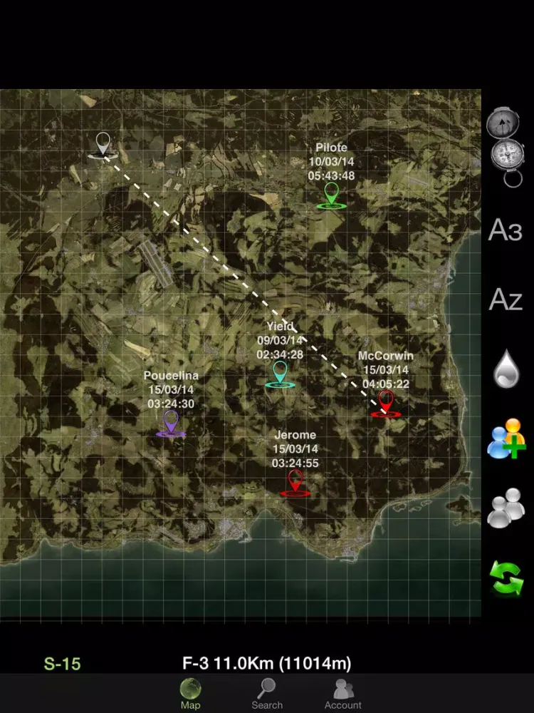 DayzFinder iPad 应用截图