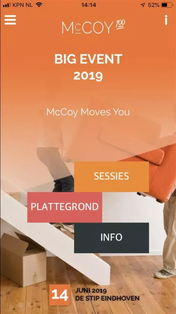 McCoy Big Event سکرین شاٹس