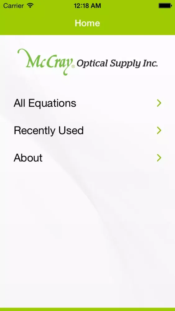 Скриншоты McCray Optical Equations