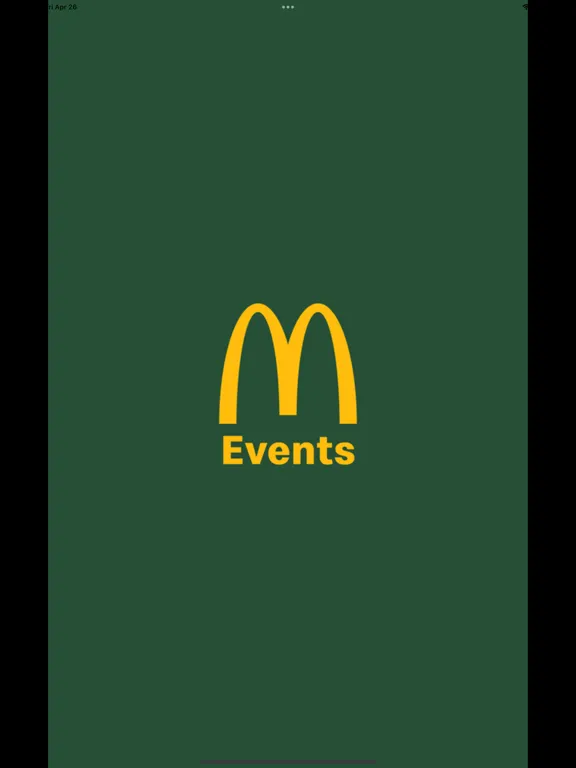 Capturas de pantalla de McDonald´s Events Germany iPad 