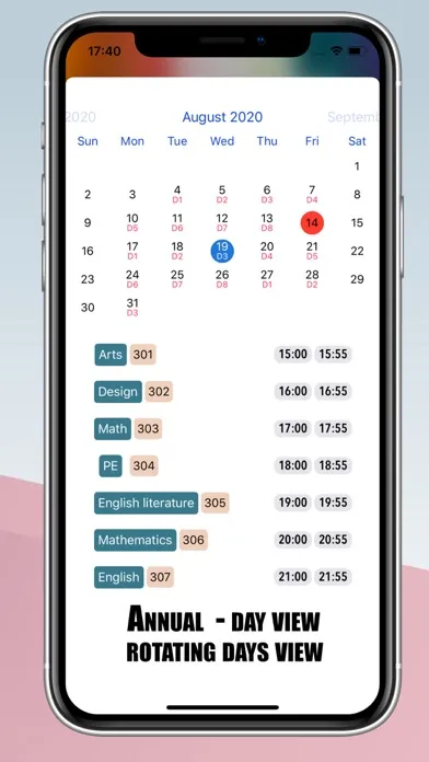 تصاویر Super School Timetable