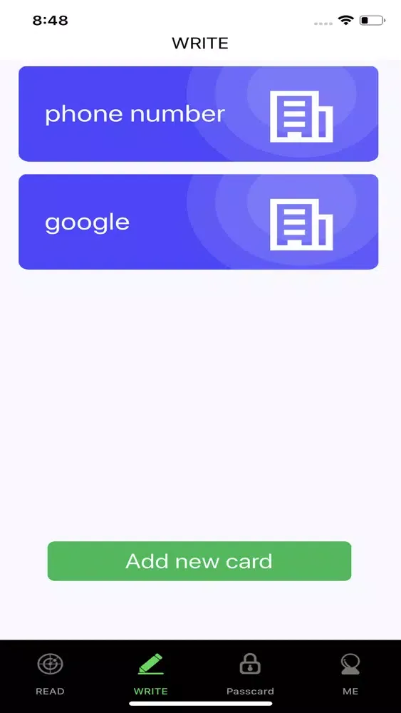 تصاویر NFC Access Card Simulation