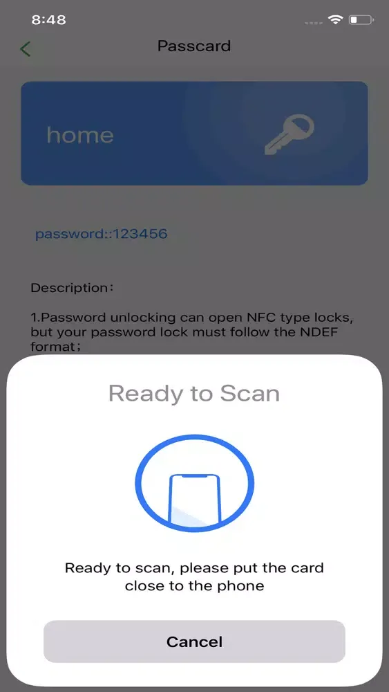 تصاویر NFC Access Card Simulation