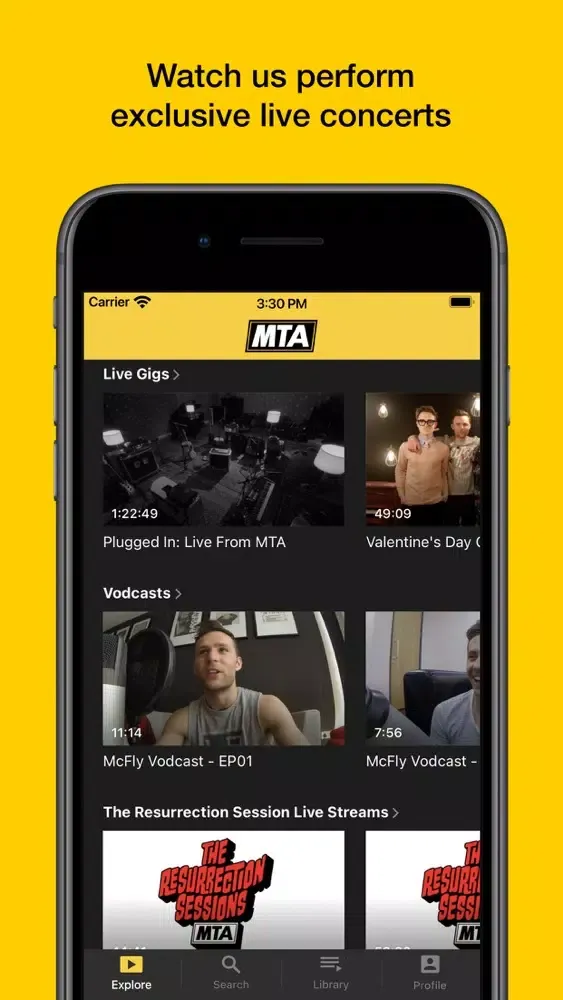 Ảnh chụp màn hình của McFly Total Access