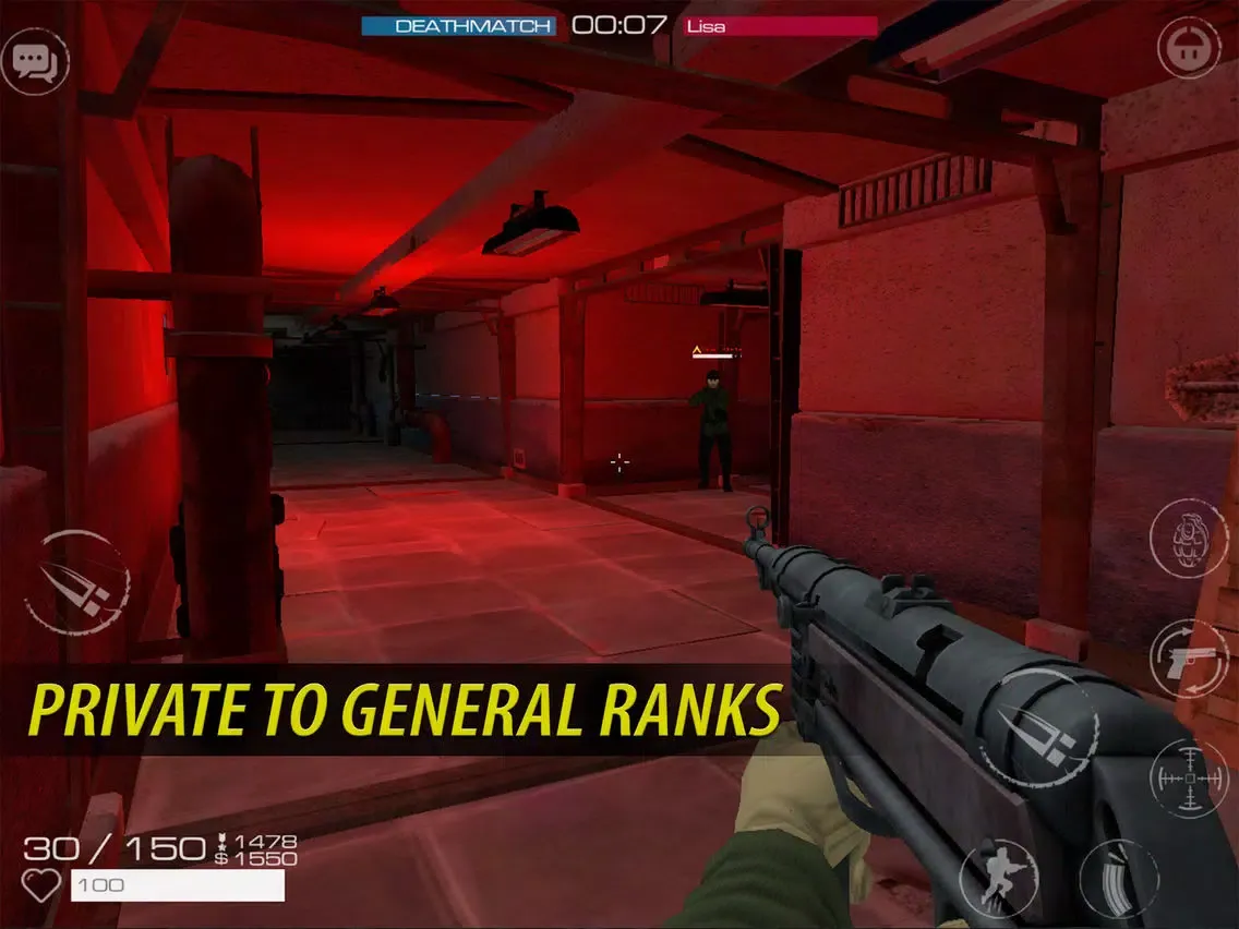 Vanguard Online Multiplayer Shooting - WW2 iPad  Screenshots