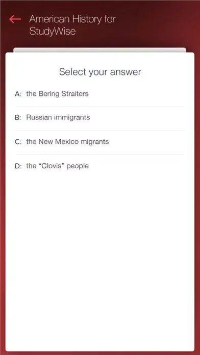 StudyWise American History سکرین شاٹس