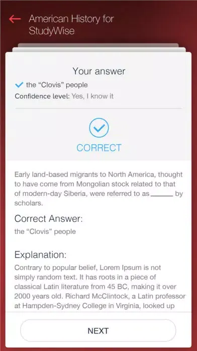 StudyWise American History سکرین شاٹس