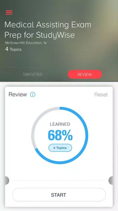 StudyWise Med Asst Cert Review Screenshots