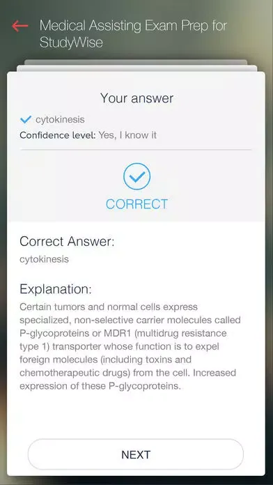 StudyWise Med Asst Cert Review Screenshots