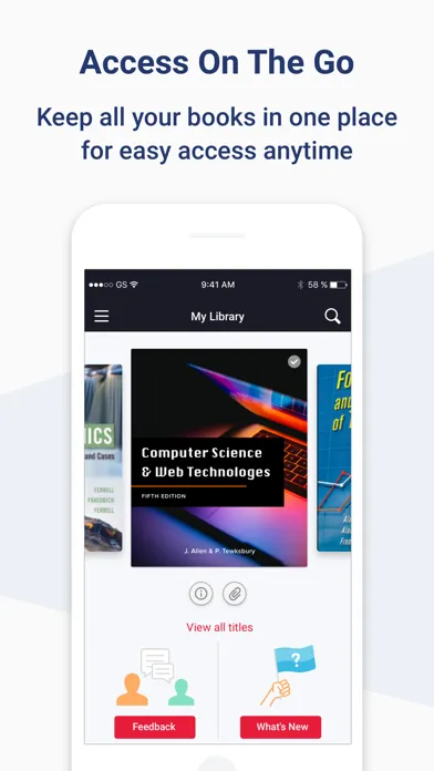 McGraw Hill Express Library スクリーンショット
