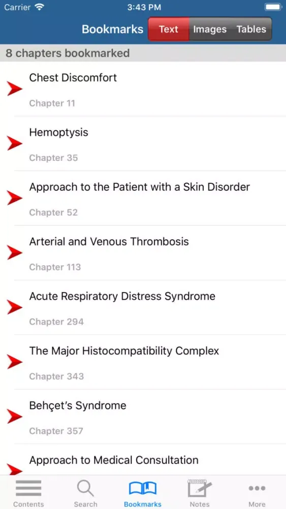 Harrison’s Internal Med. 20/E Screenshots