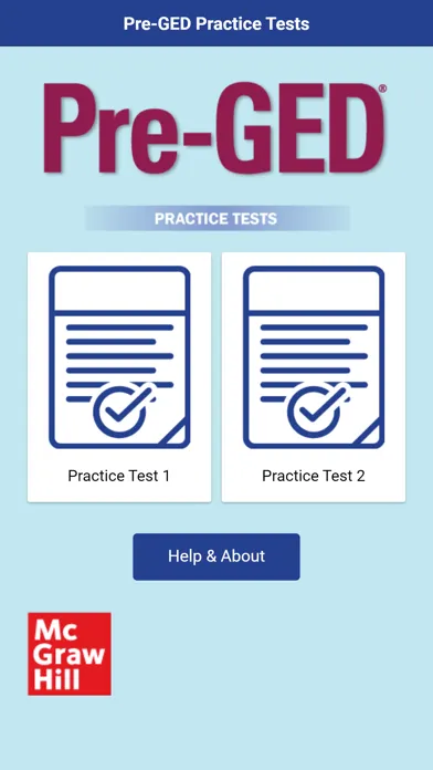 MH Pre-GED Practice Tests Screenshots