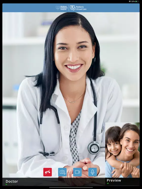 Pediatric Virtual Care iPad  Ekran Görüntüleri