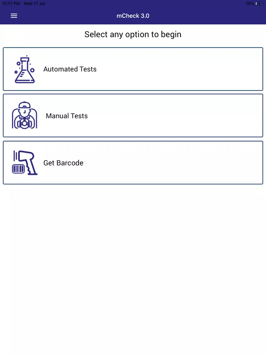 mCheck 3.0 : Diagnostics App iPad  스크린샷