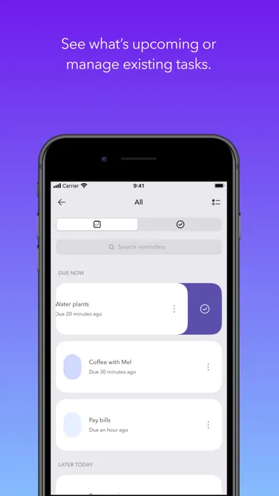Capturas de tela do Doo: Get Things Done