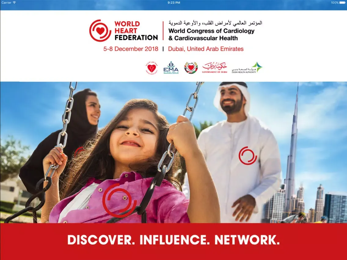 Tangkapan skrin WCC 2018 Dubai iPad 