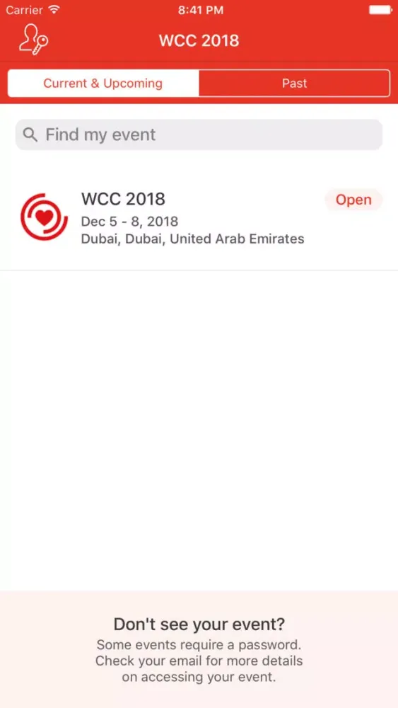 Tangkapan skrin WCC 2018 Dubai