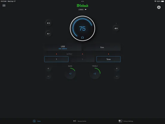 McIntosh Connect iPad  Screenshots