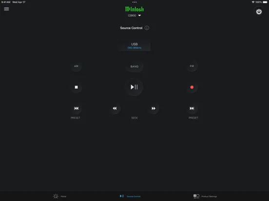 McIntosh Connect iPad  Screenshots
