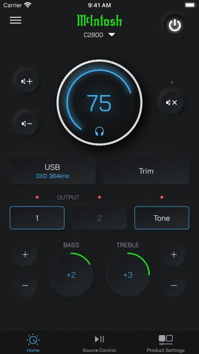 McIntosh Connect Screenshots