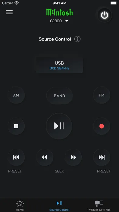McIntosh Connect Screenshots