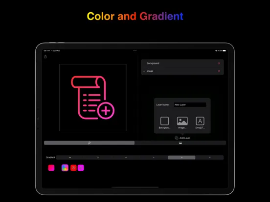 Capturas de pantalla de Icon Maker Professional iPad 