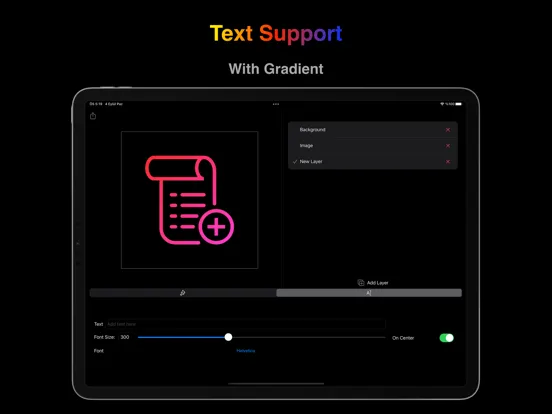 Capturas de pantalla de Icon Maker Professional iPad 