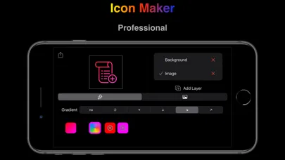 Capturas de pantalla de Icon Maker Professional