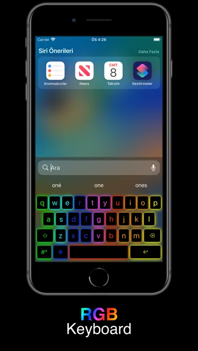 RGB Keyboard Screenshots