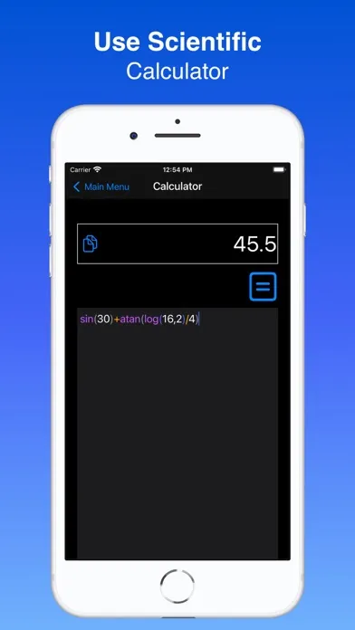 ภาพหน้าจอของ Calculator Advanced