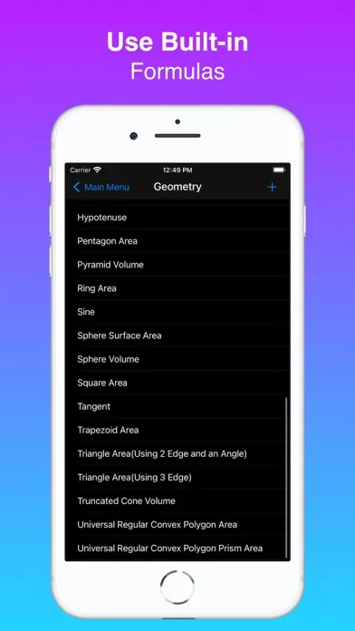 ภาพหน้าจอของ Calculator Advanced