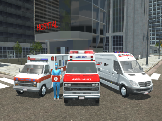 Ambulance Rescue 911 Sim iPad  스크린샷
