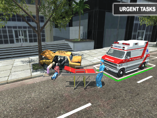 Ambulance Rescue 911 Sim iPad  스크린샷
