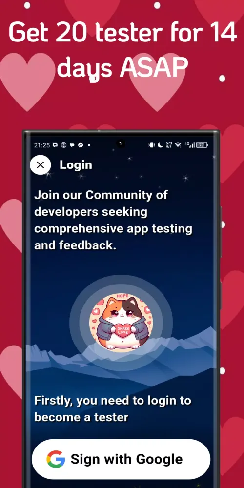 Be My Tester Ekran Görüntüleri