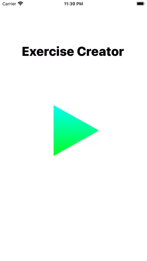 ภาพหน้าจอของ Exercise Creator: Fitness