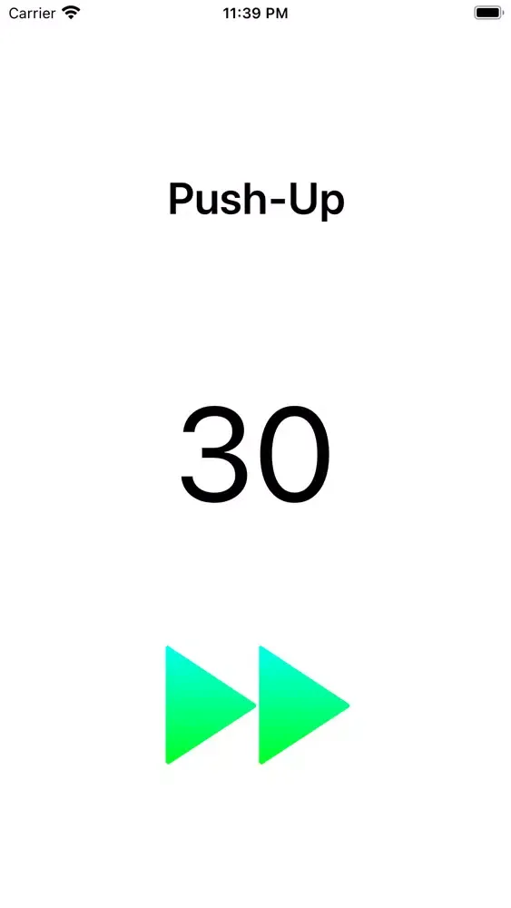 ภาพหน้าจอของ Exercise Creator: Fitness