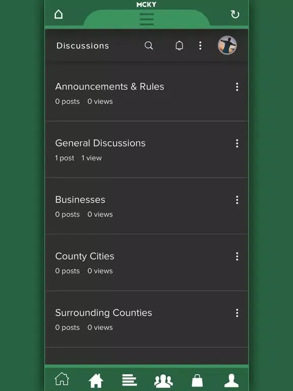 Ảnh chụp màn hình của MCKY - Meade County, Kentucky iPad 