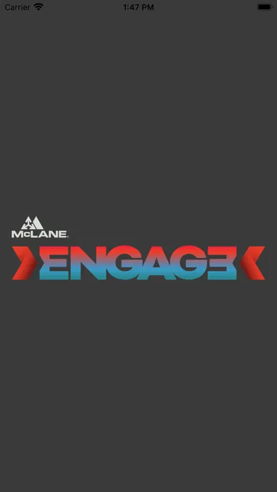 Captures d'écran de McLane Engage