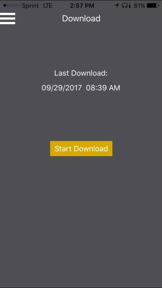 McLane DSD Physical Inventory Screenshots