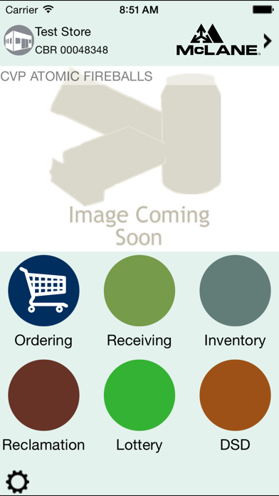 ภาพหน้าจอของ McLane Grocery Ordering