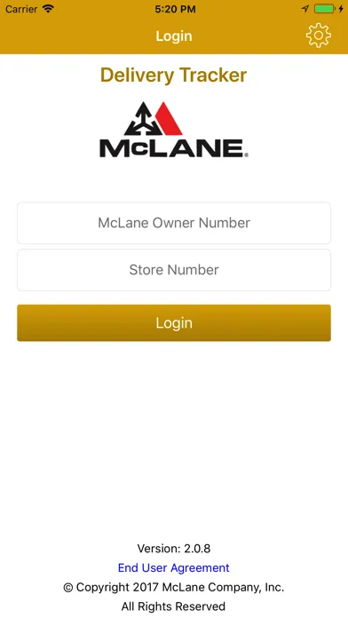 McLane Delivery Tracker স্ক্রিনশট