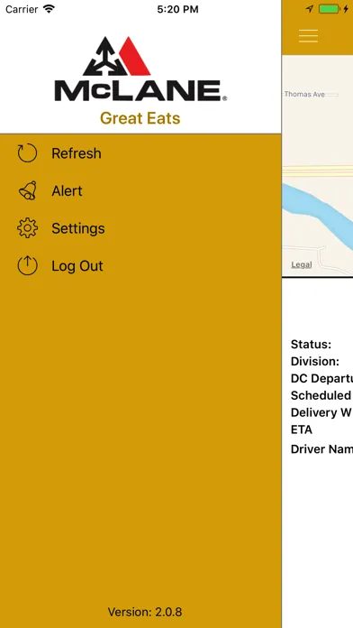 McLane Delivery Tracker স্ক্রিনশট